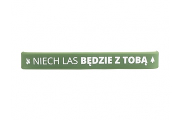 Silikonowa opaska, bransoletka - Niech las będzie z Tobą