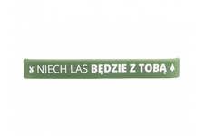 Silikonowa opaska, bransoletka - Niech las będzie z Tobą