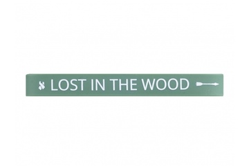 Silikonowa opaska, bransoletka - Lost in the Wood