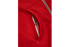Bluza rozpinana z kapturem Pit Bull Ruffin '20 - Czerwona