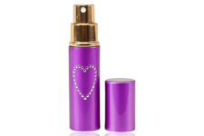Gaz pieprzowy KOLTER GUARD imitujący szminkę / perfumy - 10ml, fioletowy