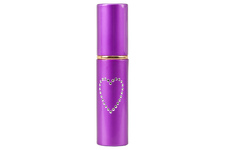 Gaz pieprzowy KOLTER GUARD imitujący szminkę / perfumy - 10ml, fioletowy