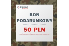 Bon podarunkowy Zbrojownia o wartości 50 zł