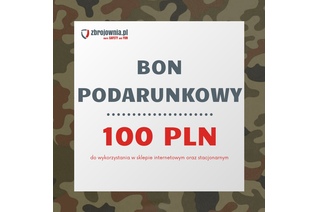 Bon podarunkowy Zbrojownia o wartości 100 zł