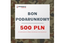 Bon podarunkowy Zbrojownia o wartości 500 zł