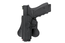 Kabura leworęczna Amomax do Glock 19/23/32 - czarna