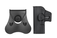 Kabura leworęczna Amomax do Glock 19/23/32 - czarna