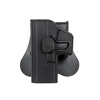 Kabura leworęczna Amomax do Glock 19/23/32 - czarna