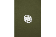 Bluza rozpinana z kapturem Pit Bull Small Logo '20 - Oliwkowa