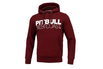 Bluza z kapturem Pit Bull TNT '20 - Bordowa
