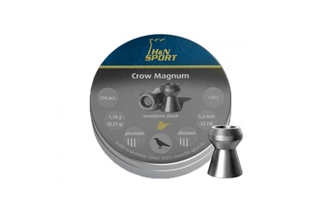 Śrut H&N 5,50mm diabolo Crow Magnum 200szt.