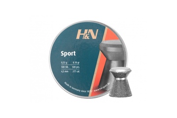 Śrut H&N 4,50mm Diabolo Sport Glatt 500 szt.