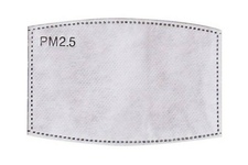 Filtr węglowy do maski na twarz FFP2 N95 PM2.5 [zestaw 20 szt.]
