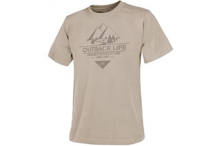 t-shirt Helikon Outback Life - Beżowa