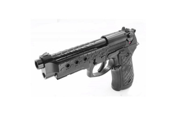 Pistolet 6mm Cybergun M92 Hex cut black gas HOPUP