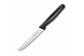 Nóż kuchenny Victorinox Standard Pikutek - do warzyw, wędlin i owoców - czarny