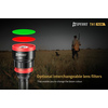 Latarka myśliwska Speras TH1 LED Zoom 364 lumenów zasieg 963 m  + akumulator 3400mAh