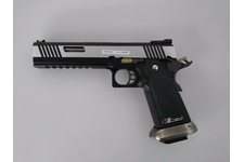 Pistolet 6mm WE Hi-Capa 6" GBB Gas Full Metal Black