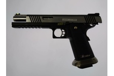 Pistolet 6mm WE Hi-Capa 6" GBB Gas Full Metal Black