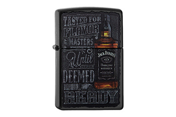 Zapalniczka ZIPPO Jack Daniels Black Matte