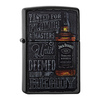 Zapalniczka ZIPPO Jack Daniels Black Matte