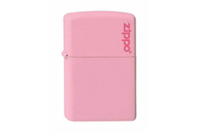 Zapalniczka ZIPPO Pink Matte Logo