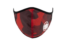 Maska ochronna Pit Bull Camo Logo '20 - Czerwona