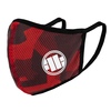 Maska ochronna Pit Bull Camo Logo '20 - Czerwona