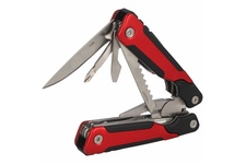 MultiTool Herbertz Solingen Aluminium Red