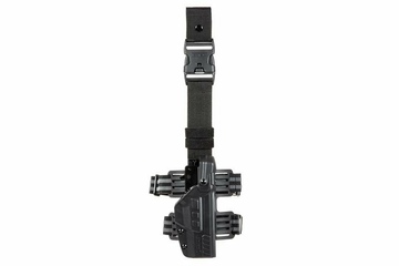 Kabura udowa Cytac do pistoletów Glock 17 - czarna