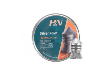 Śrut H&N 4,50mm Diabolo Silver Point 500szt.