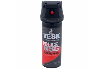 Gaz pieprzowy KKS VESK Police RSG Foam 2mln SHU 50ml