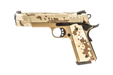 Pistolet ASG Nuprol 1911 Rail Raven Digital Desert GBB