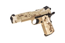 Pistolet ASG Nuprol 1911 Rail Raven Digital Desert GBB