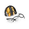 Słuchawki RealHunter Active PRO pomarańczowe + okulary