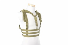 Kamizelka taktyczna Chest Rig typu Low Profile - Oliwkowa