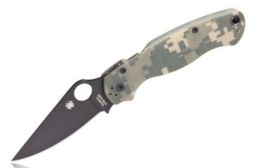 Nóż Spyderco C81GPCMOBK2 Para Military 2 Camo Black Blade