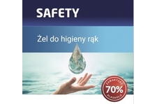 Żel dezynfekujący do rąk 70% alkoholu PRO-CHEM SAFETY 100ml