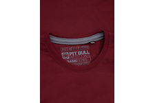 Koszulka Pit Bull Small Logo '21  - Bordowa