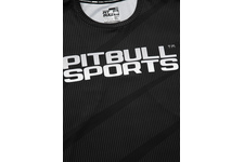 Rashguard termoaktywny Pit Bull Performance Pro Plus Mesh Net Pitbull Sports '21 - Czarny