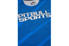 Rashguard termoaktywny Pit Bull Performance Pro Plus Mesh Net Pitbull Sports '21 - Niebieski