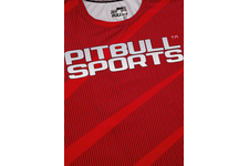 Rashguard termoaktywny Pit Bull Performance Pro Plus Mesh Net Pitbull Sports '21 - Czerwony