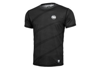 Rashguard termoaktywny Pit Bull Performance Pro Plus Mesh Net Small Logo '21 - Czarny