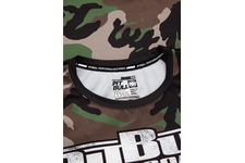 Rashguard termoaktywny Pit Bull Performance Pro Plus Mesh Camo Boxing '21 - Woodland Camo