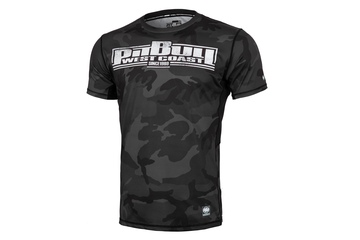 Rashguard termoaktywny Pit Bull Performance Pro Plus Mesh Camo Boxing Dillard '21 - Black Camo