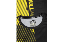 Rashguard termoaktywny Pit Bull Performance Pro Plus Mesh Dillard Fluo '21 - Czarny/Żółty