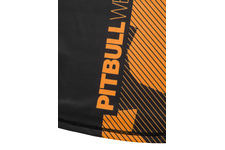 Rashguard termoaktywny Pit Bull Performance Pro Plus Mesh Dillard Fluo '21 - Czarny/Pomarańczowy