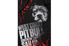 Rashguard termoaktywny Pit Bull Performance Pro Plus Mesh Blood Dog '21 - Czarny