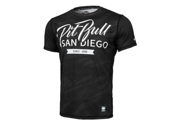 Rashguard termoaktywny Pit Bull Performance Pro Plus Mesh El Jefe '21 - Czarny