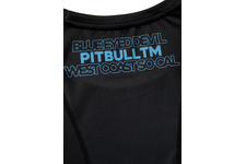 Rashguard termoaktywny Pit Bull Performance Pro Plus Mesh Blue Eyed Devil V '21 - Czarny